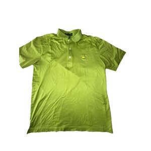 Masters Golf  Shirt Mens S Green Amen Corner Augusta National Club Small Sporty